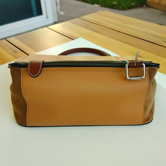 NWT JW ANDERSON Disc Leather Top Handle Satchel - Picture 7 of 16